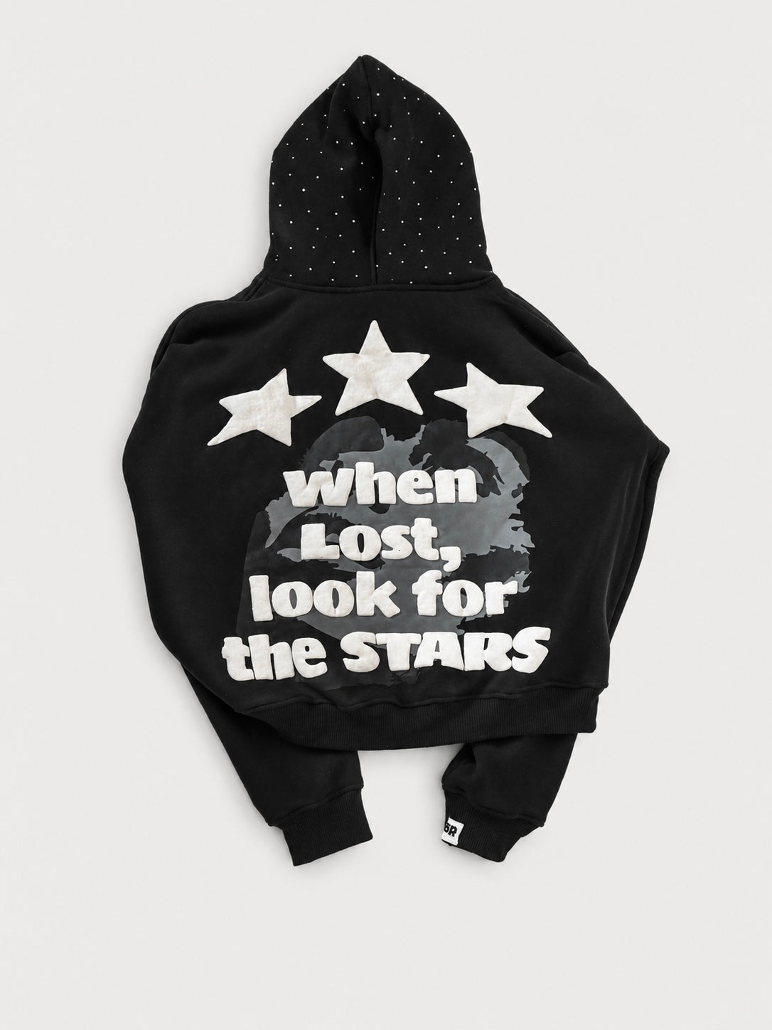 Puff Print “Lost and Found Star” PullOver Hoodie
